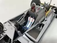 Beautiful Polished Aluminium Exoto 1:18th Scale 1979 Ferrari 312T4 