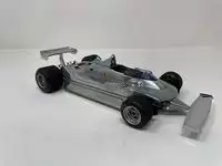 Beautiful Polished Aluminium Exoto 1:18th Scale 1979 Ferrari 312T4 