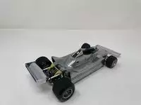 Beautiful Polished Aluminium Exoto 1:18th Scale 1979 Ferrari 312T4 