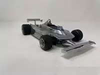 Beautiful Polished Aluminium Exoto 1:18th Scale 1979 Ferrari 312T4 