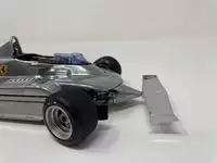Beautiful Polished Aluminium Exoto 1:18th Scale 1979 Ferrari 312T4 