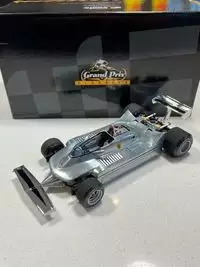 Beautiful Polished Aluminium Exoto 1:18th Scale 1979 Ferrari 312T4 