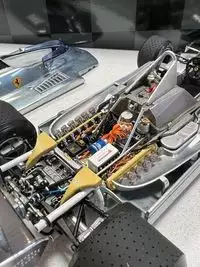 Beautiful Polished Aluminium Exoto 1:18th Scale 1979 Ferrari 312T4 