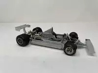 Beautiful Polished Aluminium Exoto 1:18th Scale 1979 Ferrari 312T4 