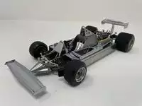 Beautiful Polished Aluminium Exoto 1:18th Scale 1979 Ferrari 312T4 