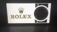 Rolex Homage Illuminated Sign