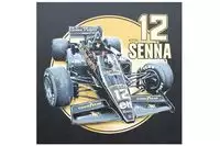 Black and Gold Acrylic on Canvas by Tony Upson 