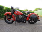 CHARITY LOT: 1949 Harley-Davidson WLC 45 ●-Sold