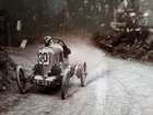Basil Davenport Attacking the Hill at Shelsley Walsh 