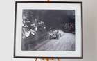 Basil Davenport Attacking the Hill at Shelsley Walsh 