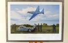 'Bugatti Rendezvous' Limited Edition Print Signed by Artist, Philip E. West