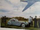 'Bugatti Rendezvous' Limited Edition Print Signed by Artist, Philip E. West