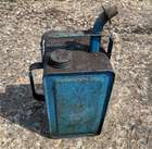 Six Assorted Oil Dispensers and Fuel Can