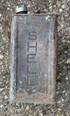 Shell Aviation Spirit Fuel Can