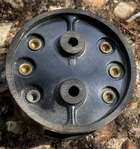 Smiths Silver Faced Clock 