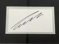 Niki Lauda Autograph Presentation (1949 - 2019)