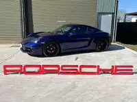 Large 3.5m Illuminated Porsche-Style Outdoor Dealership Sign