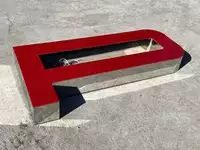 Large 3.5m Illuminated Porsche-Style Outdoor Dealership Sign