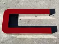 Large 3.5m Illuminated Porsche-Style Outdoor Dealership Sign