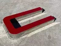 Large 3.5m Illuminated Porsche-Style Outdoor Dealership Sign