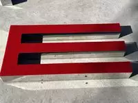 Large 3.5m Illuminated Porsche-Style Outdoor Dealership Sign