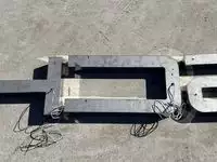 Large 3.5m Illuminated Porsche-Style Outdoor Dealership Sign