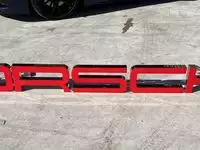 Large 3.5m Illuminated Porsche-Style Outdoor Dealership Sign