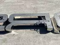 Large 3.5m Illuminated Porsche-Style Outdoor Dealership Sign