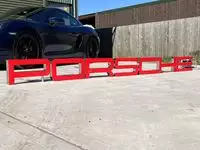 Large 3.5m Illuminated Porsche-Style Outdoor Dealership Sign