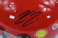 2015 Scuderia Ferrari Formula 1 Bell Mechanics Helmet Signed Vettel and Raikonnen 