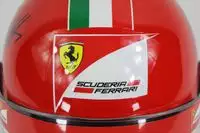 2015 Scuderia Ferrari Formula 1 Bell Mechanics Helmet Signed Vettel and Raikonnen 