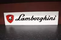 Lamborghini Illuminated Sign