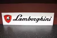 Lamborghini Illuminated Sign