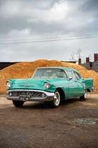 1957 Oldsmobile Starfire Ninety-Eight Holiday Sedan-Sold