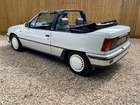 1988 Vauxhall Astra GTE Mk2 8v Convertible-Sold