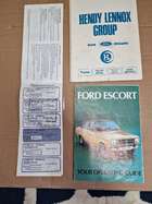 1978 Ford Escort Mk2 1.6 Ghia Auto - 9,515 miles-For Sale