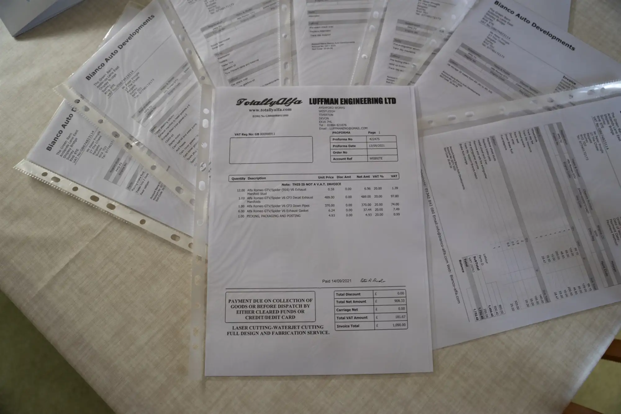 2003 Alfa Romeo GTV Sprint and Hillclimb Car-Sold