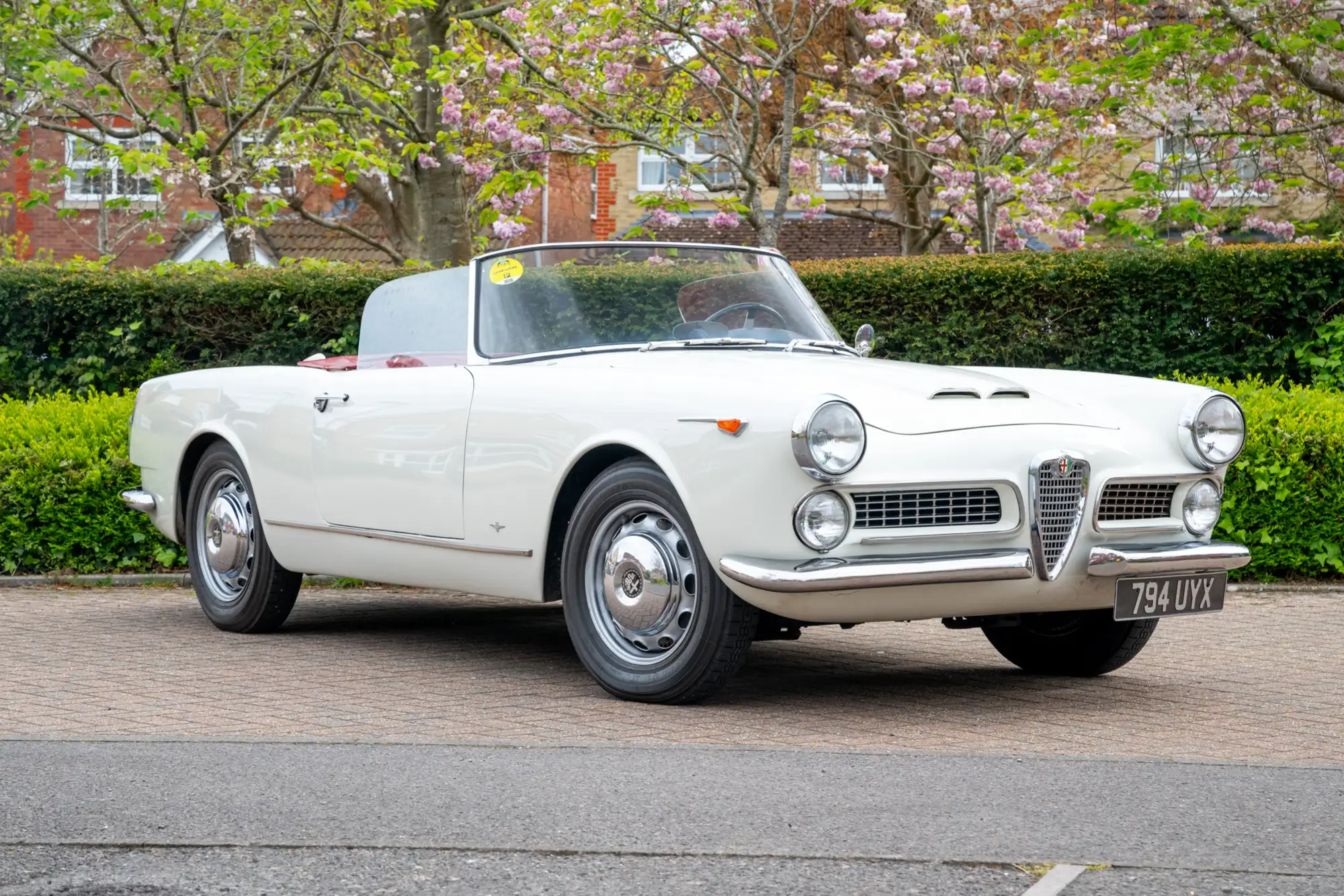 1959 Alfa Romeo 2000 Spider by Touring-For Sale