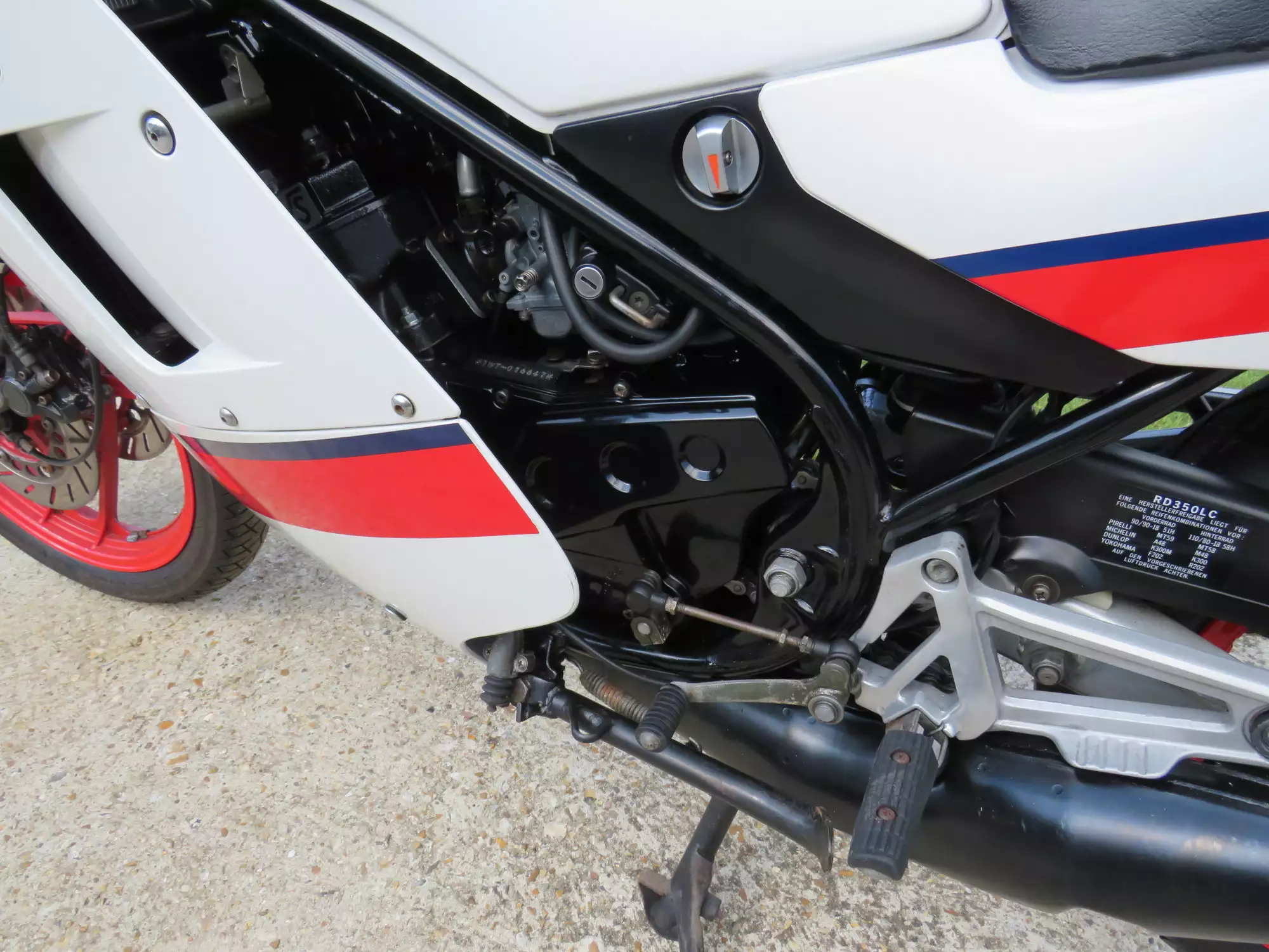 1989 Yamaha RD350LC 347cc-Sold