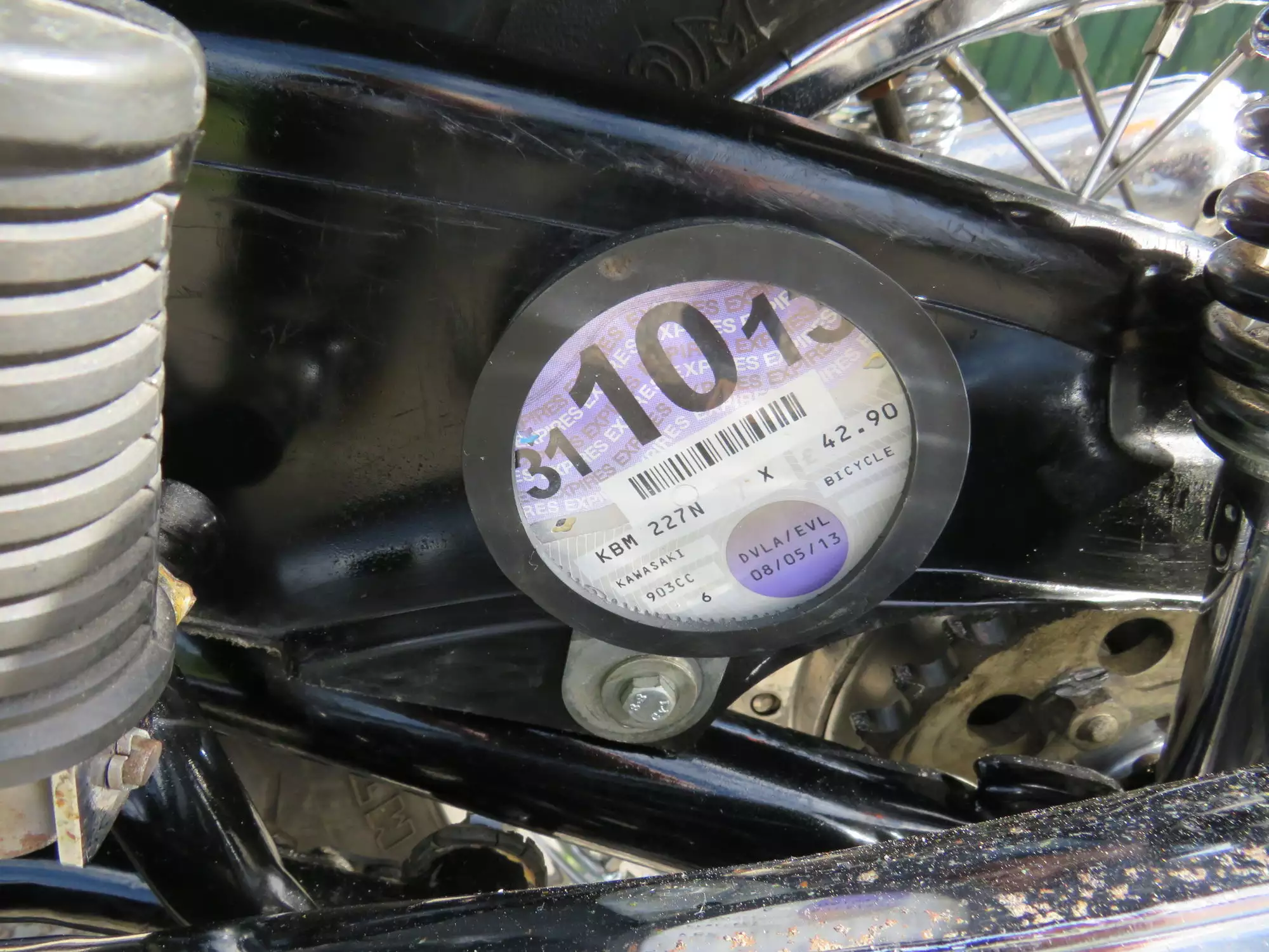 1975 Kawasaki Z1B 903cc-Sold