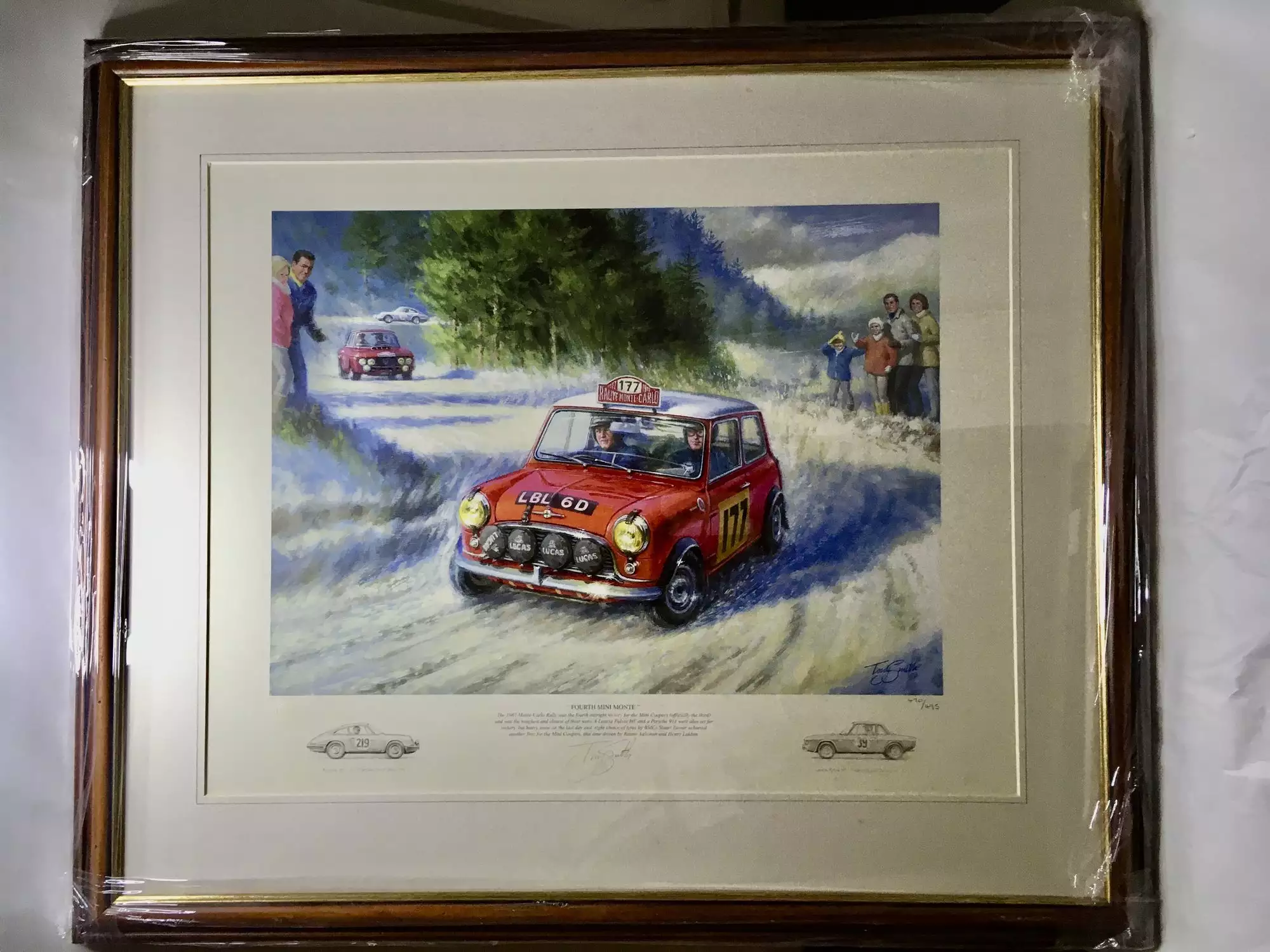 A Full Set of Tony Smith's The Monte Carlo Mini Limited Edition Prints with Matching Numbers