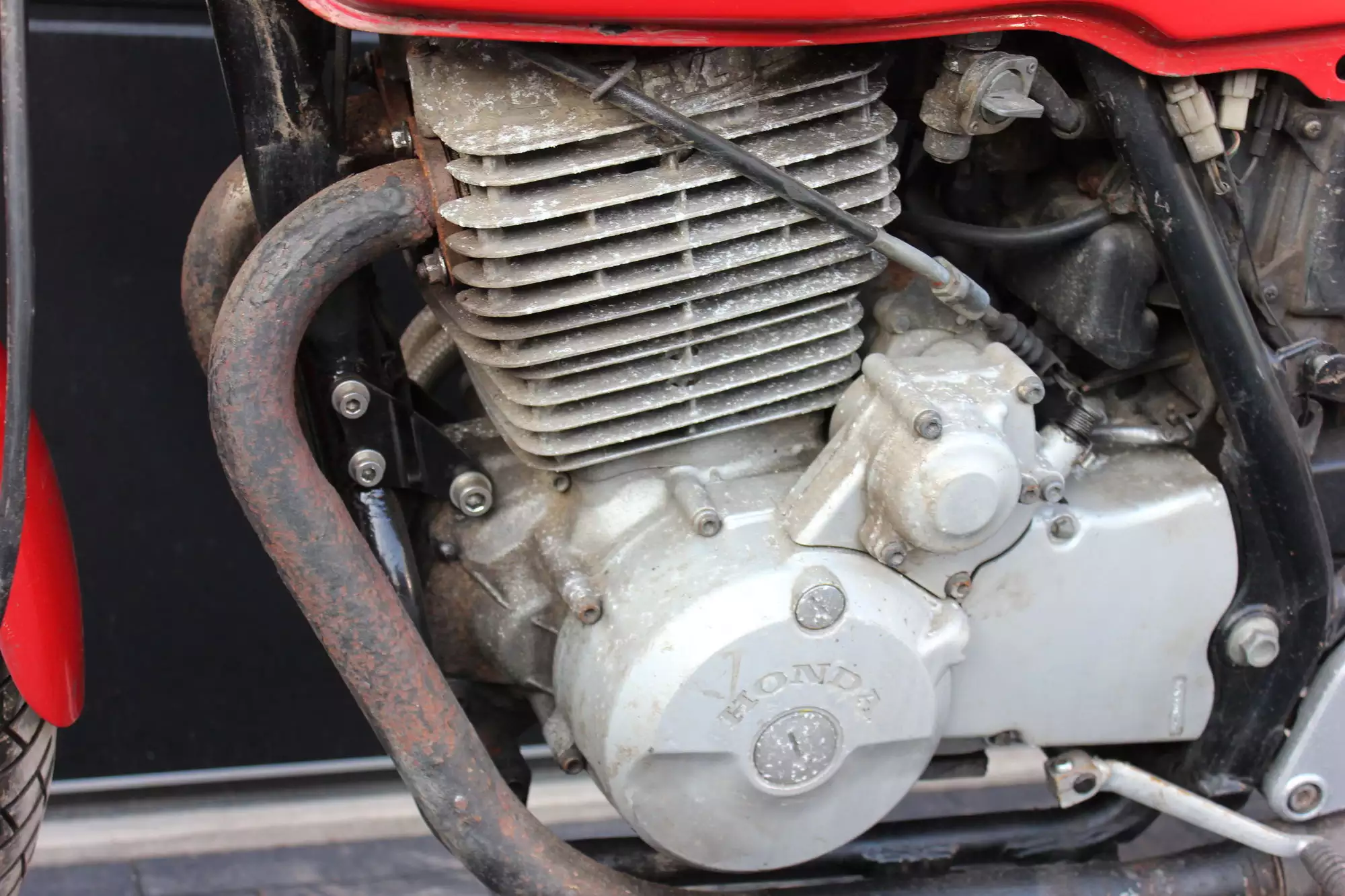 1986 Honda XBR500 495cc-Sold