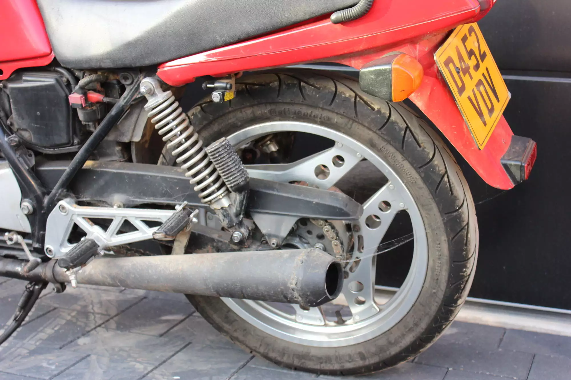 1986 Honda XBR500 495cc-Sold