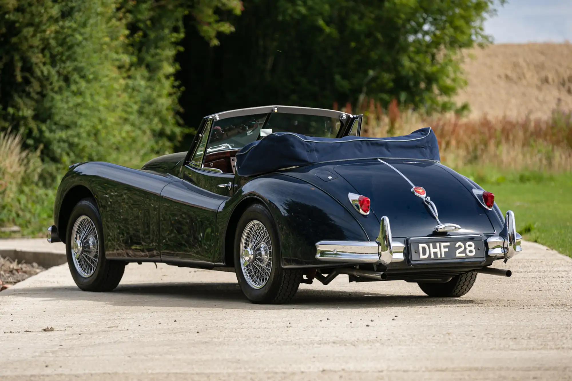 1955 Jaguar XK140 Drophead Coupé-Sold