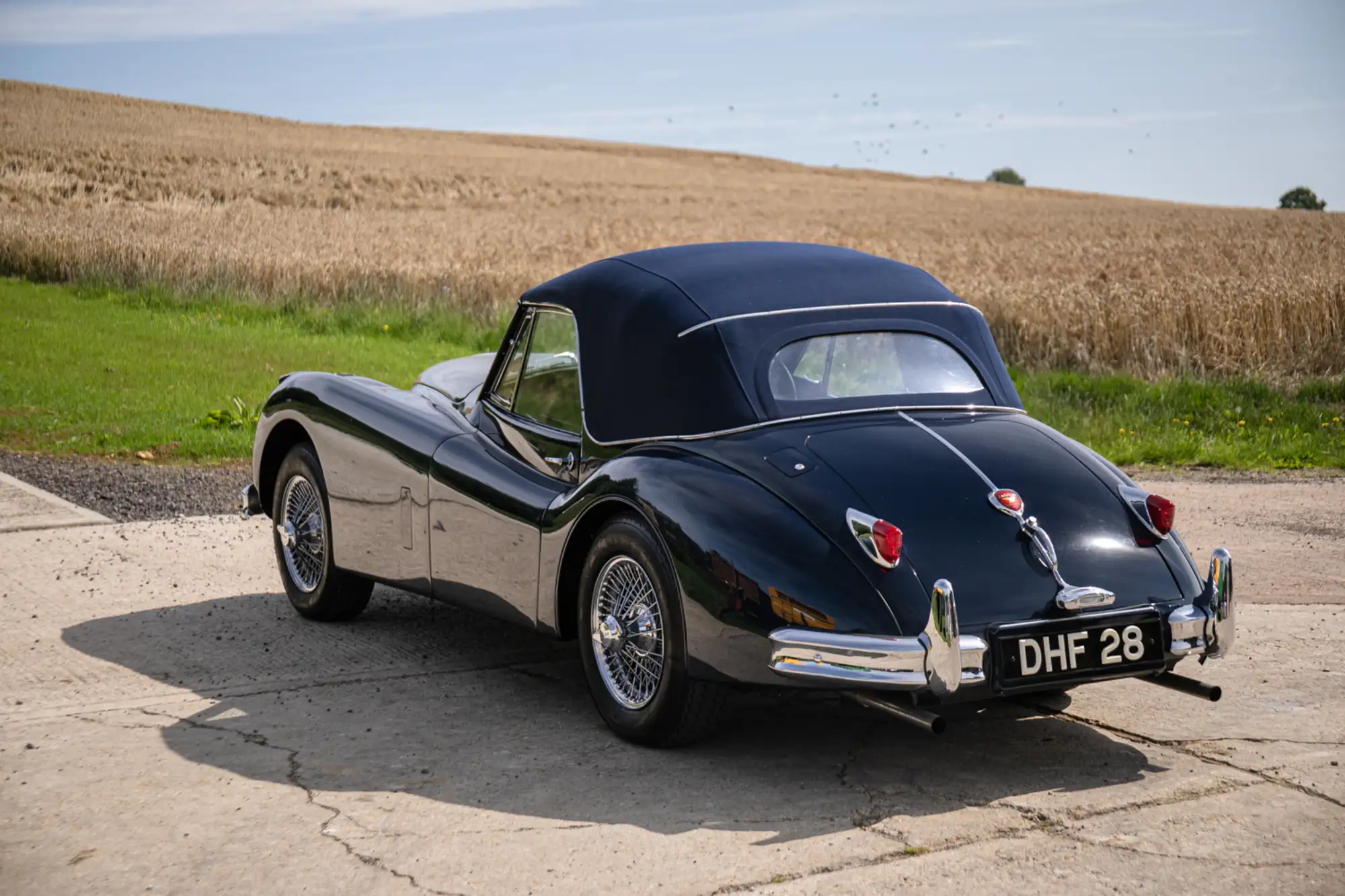1955 Jaguar XK140 Drophead Coupé-Sold