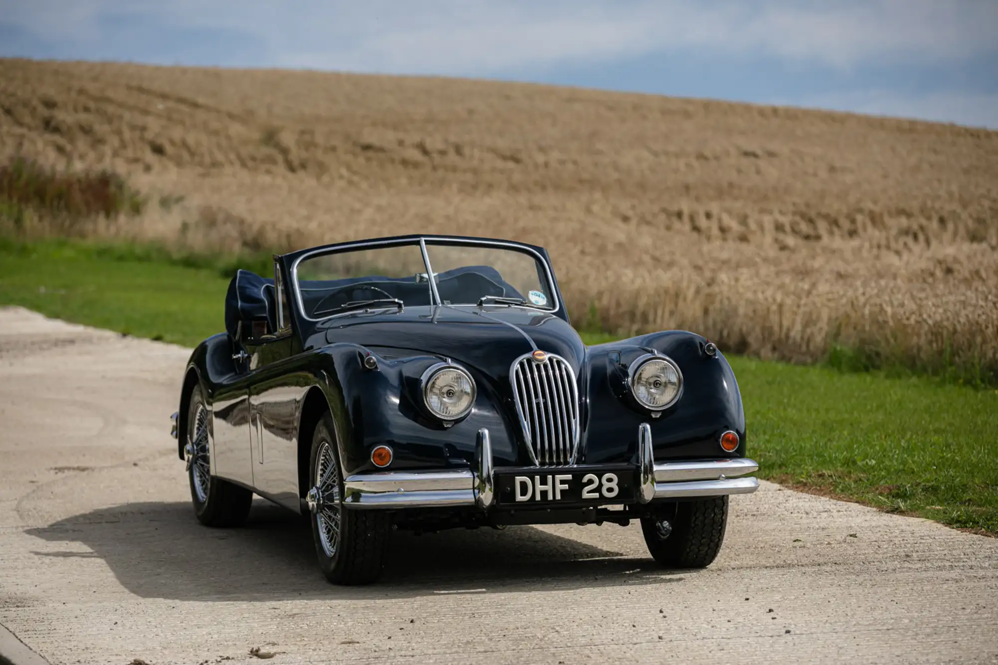 1955 Jaguar XK140 Drophead Coupé-Sold