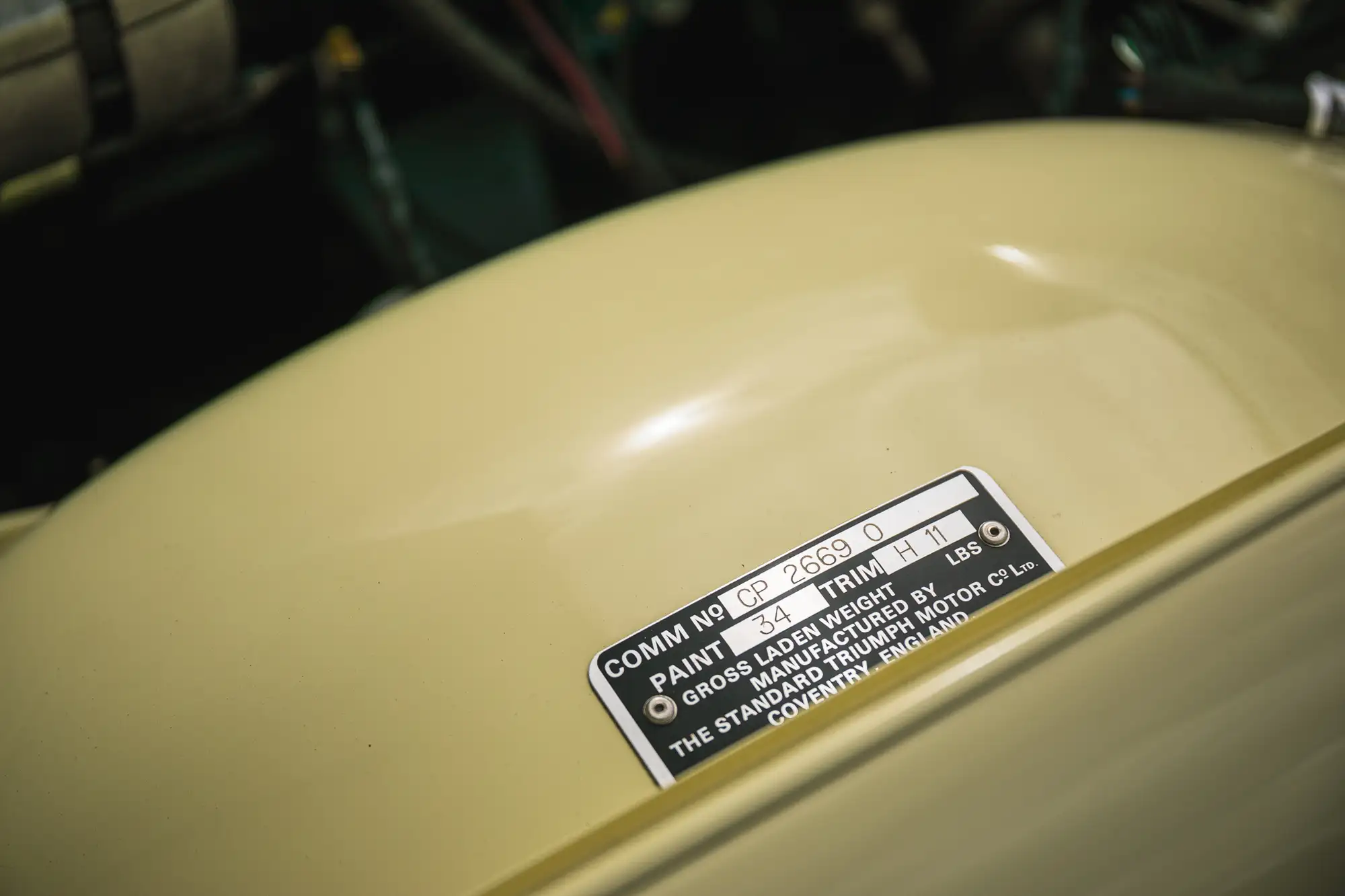 1969 Triumph TR5-Sold