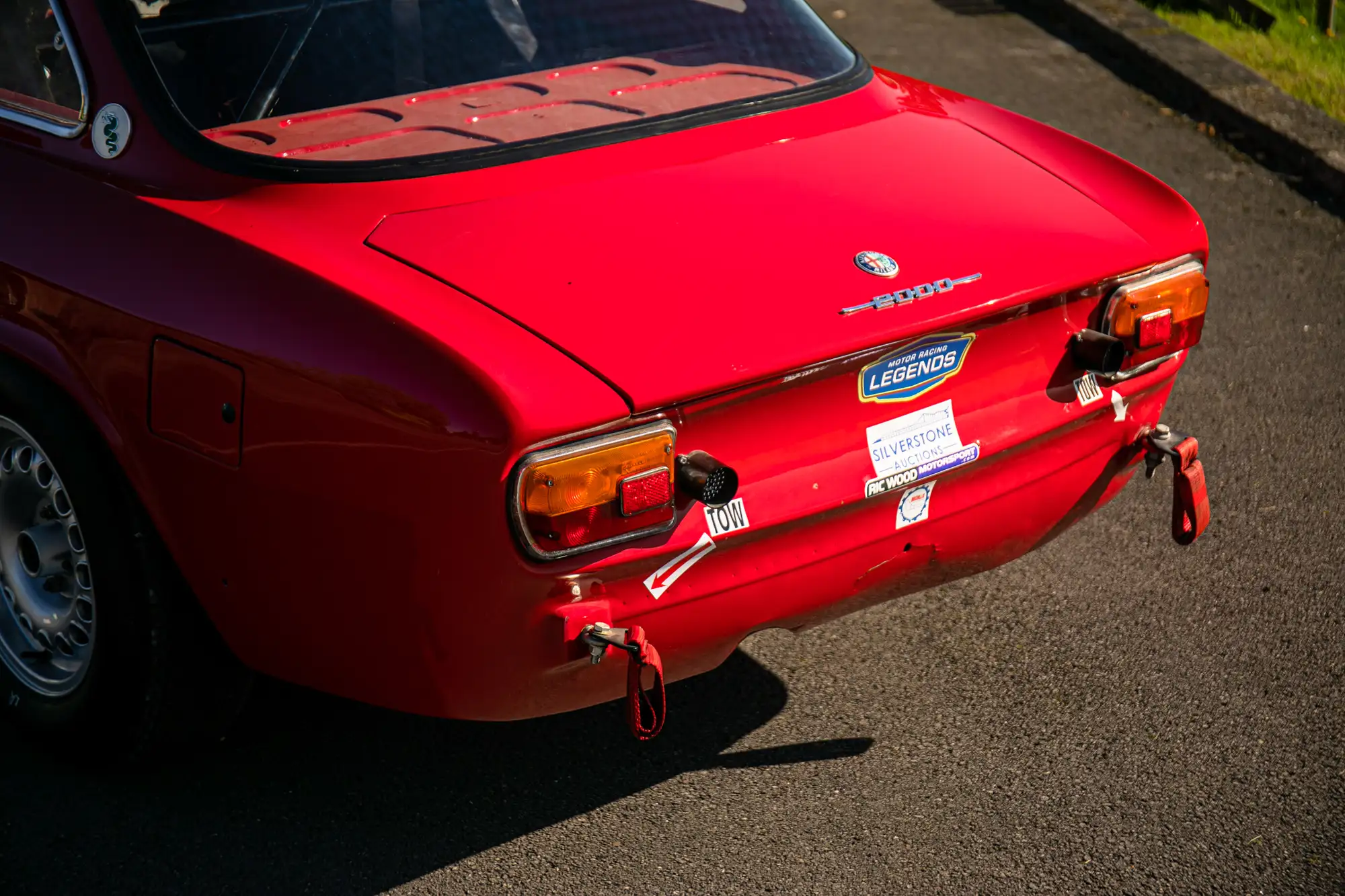 1971 Alfa Romeo 2000 GTV (FIA)-Sold