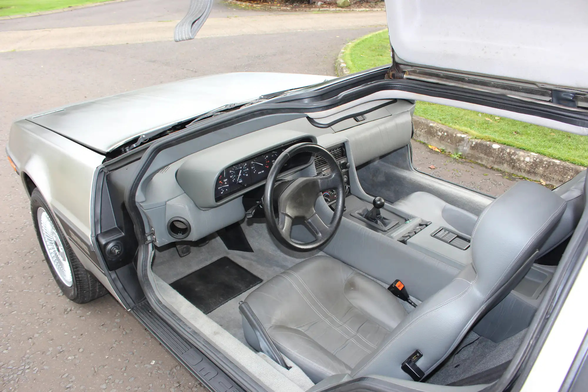 1982 DeLorean DMC-12 Manual - 1,008 miles-Sold