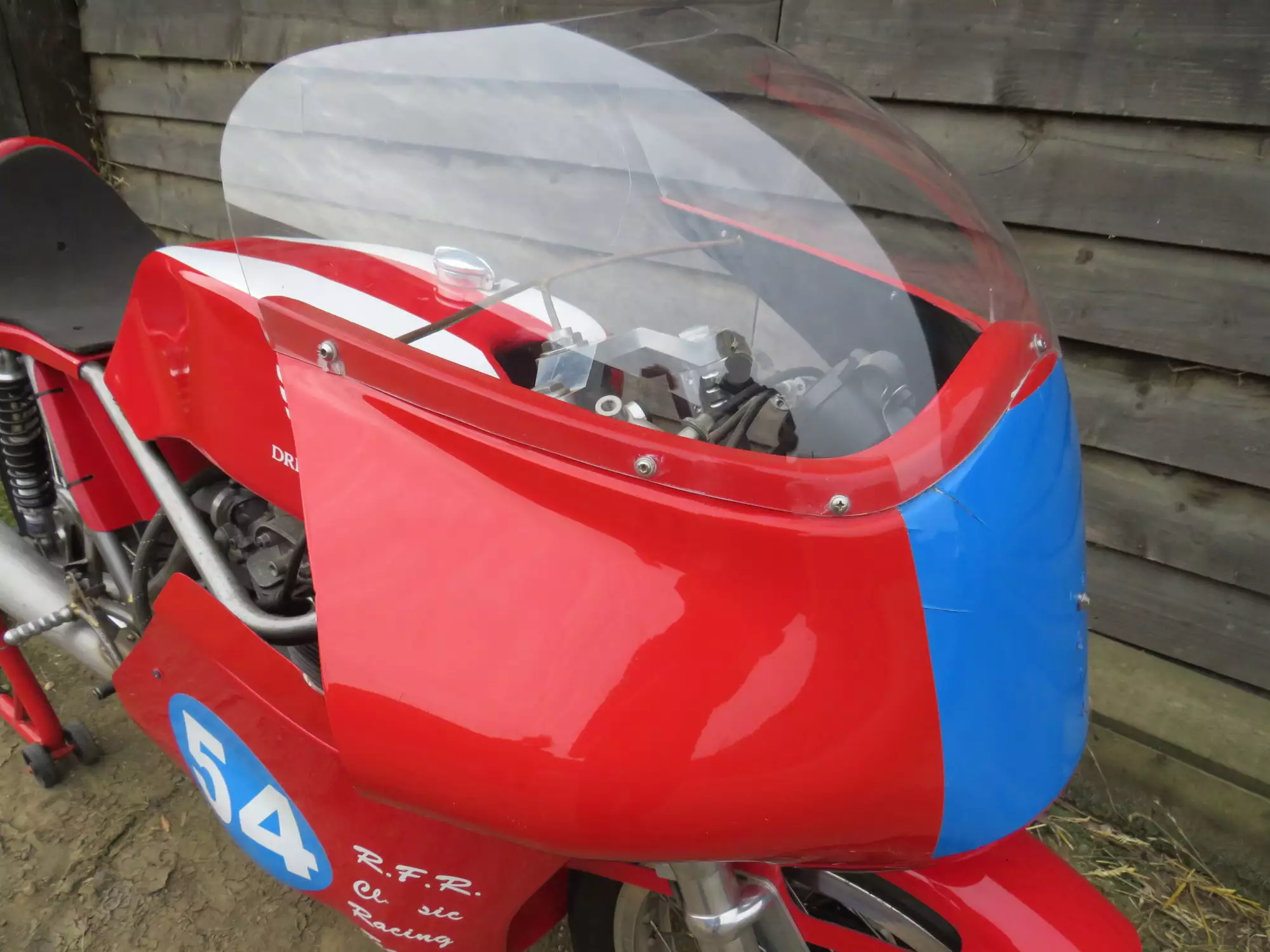 c.2000 Drixton Replica CB350 Race Bike 326cc-Sold